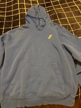 nike blue hoodie